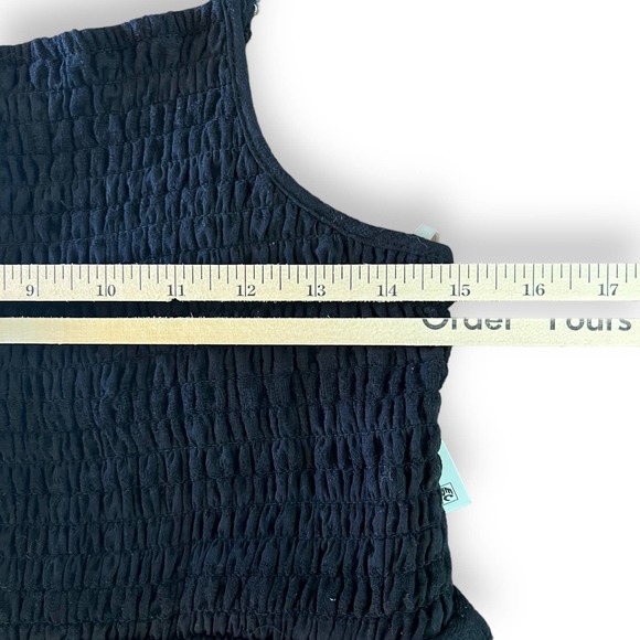 CRYSTAL DOLL Women's Black Adjustable Straps Short Dress Juniors XL - Picture 12 of 14